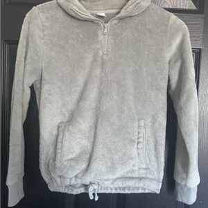 Cozy Gray Kids XL Old Navy Pullover Jacket
